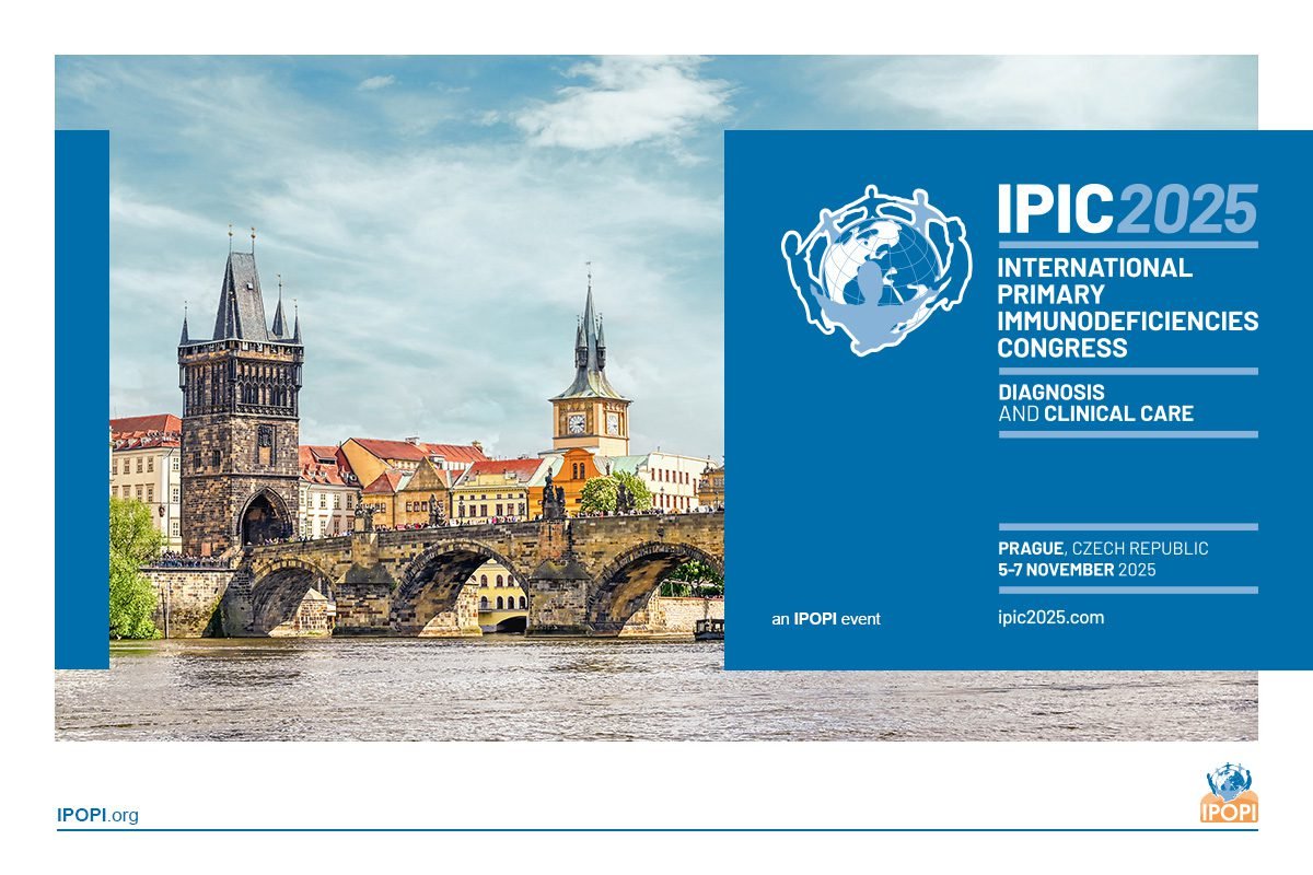 IPIC is one of the leading international congresses on primary immunodeficiency clinical care