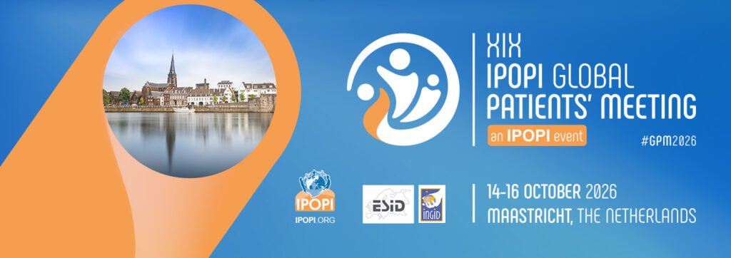 XIX IPOPI Global Patients' Meeting | 14–16 October 2026, Maastricht